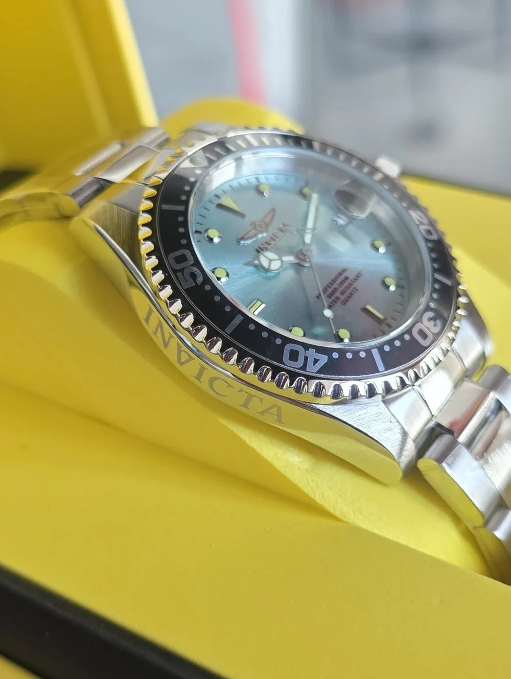 298. Invicta Pro Diver Anchoris Men's Watch - 37.5mm. Steel (48726)